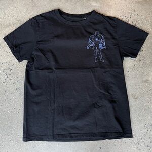 Black & Purple Graphic T-Shirt